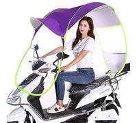 JOJMIDO Cubierta Universal para Parasol De Motocicleta Eléctrica, Cubierta Impermeable para Lluvia De Scooter, Cubierta para Lluvia Parasol para Bicicleta De Ciclismo, Paraguas Impermeable,F