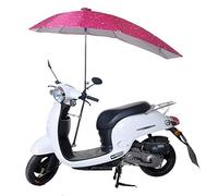 JOJMIDO Paraguas Universal para Motocicleta, Cubierta para la Lluvia, Parasol para Coche eléctrico, Paraguas para motoneta, Cubierta para la Lluvia para la Movilidad, B