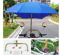JOJMIDO Toldo para Parasol de Motocicleta eléctrica, Paraguas Universal para Scooter de Motor de Coche, Cubierta para Lluvia para Parasol de Movilidad, Impermeable, B