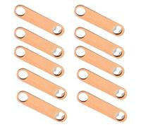 jojnsha 10 abridores de botellas compactos y ligeros con mango de madera portátil para viajes, pícnics y fiestas