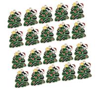 jojnsha 20 dijes decorativos para collares y hacer bonitos colgantes de Navidad con forma de gato