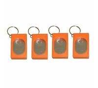 jojnsha 4 Uds. Clickers Eficientes para Adiestramiento De Mascotas Instrucciones Rápidas Y Sencillas Entrenador Obediencia Tamaño Bolsillo Enseñanza Perros Clickers Adiestramiento
