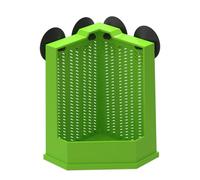 jojnsha Alimentador De Esquina para Reptiles Alimentación Caja Esquina Montada con Ventosa Fácil Instalar Terrarios Montados En La Pared Lagartos Y Anfibios