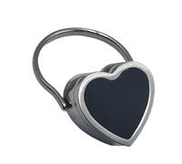 jojnsha Anillos de declaración con forma de corazón que se pueden abrir, textura única de acero inoxidable, adecuados para mujeres de moda y regalos en forma de corazón penable, accesorio único de