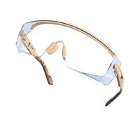 jojnsha Anteojos resistentes al viento y al polvo, peso ligero, marco ajustable, lentes deportivos, lentes telescópicos, gafas protectoras duraderas para soldar