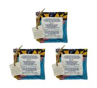 jojnsha Bolsa De Bendición con Motivos De Cruces Diseñada para Reuniones De Oración De Servicios Religiosos Y Regalo De Oración De Aliento Diario