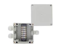 jojnsha Caja impermeable para caja de conexiones eléctricas, herramienta de cable, 83 x 81 x 56 mm