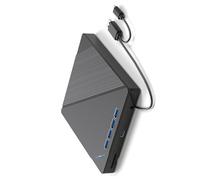 jojnsha Grabadora De Discos De Múltiples Formatos USB3.0 Grabadoras De Operaciones Silenciosas Unidad para CD Grabación De BluRay Grabadoras De Livianas para Viajes