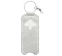 jojnsha Llavero para lápiz labial, funda para bálsamo labial, llavero colorido con brillo de labios, bolsa de accesorios, decoración de mochila