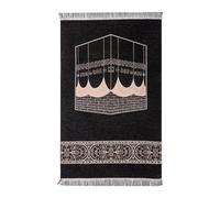 jojnsha Manta de oración musulmana con borlas, manta única para decoración del hogar, 100 x 70 cm, oraciones