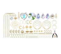 jojnsha Paquete De 260 Cristales De Decoración del Hogar para Capturar La Luz Solar Creando Espacios Interiores Y Exteriores De Ensueño Decoración Reflectante