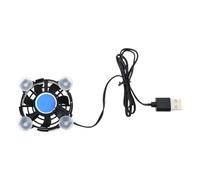 jojnsha Pequeño ventilador de refrigeración para teléfonos inteligentes con interfaces USB y bajo nivel de ruido, uso general, refrigeración de teléfono para transmisión en vivo y juegos, radiador de