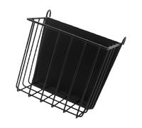 jojnsha Rejilla para Césped De Acero con Gancho para Colgar Seguro Y Bandeja De Alimentación a Prueba De Derrames. Comedero De Heno De Metal con Montaje Seguro.