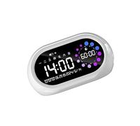 jojnsha Reloje De Alarma Extra Fuerte con Volúmenes Ajuste La Batería Recargable 3 Temporizador Alarmas para Durmientes Pesados Office En Hogar Use Un Reloj Alarma Fuerte para Durmientes Pesados
