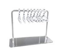 jojnsha Soporte organizador de acrílico para pendientes de joyería, soporte de exhibición para mujeres, niñas, adolescentes