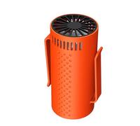 jojnsha Ventilador de cinturón pequeño con clip para la cintura, recargable, portátil, adecuado para oficina y uso doméstico recargable