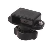 jojnsha Versátil soporte de ventosa de ABS para intercomunicador de vehículo, soporte de solución de montaje seguro y práctico para intercomunicador de coche, soporte de ventosa