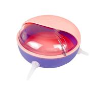 jojobasec Comederos de leche para animales pequeños para recién nacidos, 4 pezones, cuenco de alimentación automática para múltiples mascotas, herramienta de alimentación