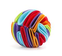 jojobasec Pelota de olfateo para entrenamiento de perros, juguete para cachorros, fácil de usar, gran dueño de mascotas, alivio del estrés para cachorros pequeños