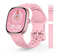 JoJoego Reloj Inteligente Niño, Pulsera Inteligente con 100+ Modos Deportivos, Podómetro, Frecuencia Cardíaca, Monitor de Sueño, IP68 Impermeable, Regalos para Adolescentes de 5-16 Años, Rosa