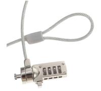 jojofuny 1.8m Cable De Seguridad para Portátil Candado De Bloqueo De Antirrobo para Tableta y Monitor Cable De Resistente Accesorio De Seguridad para Computadora y Laptop