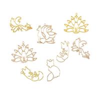 jojofuny 1 Juego Colgantes De Animales Aleación Diy Para Joyas Accesorios Para Collares Y Llaveros Perfectos Para Manualidades Y 8 Piezas