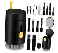 jojofuny 1 Juego De Kit De Limpieza Teclado Herramienta De Limpieza Limpiador De Cámara Electrónica Herramienta De Limpieza Cepillo De Auriculares Limpiador De Ordenador Portátil Kit De