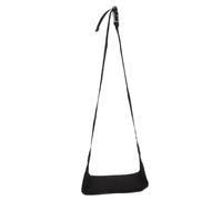 jojofuny 1 Juego hamaca bajo y reforzar reposo Ergonómico hecho cabestrillo colgante descanso para el pie cabestrillo para viajar en avión reposapiés para vuelo Educación física Negro
