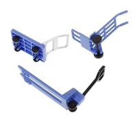 jojofuny 1 Juego Ornamentos de Mini Modelo Carretilla elevadora en Miniatura Mini Carretilla elevadora para Casas Carrito pequeño Mini Adorno el plastico Sky-Blue