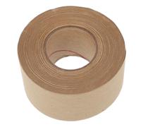 jojofuny 1 pieza Cinta de Embalaje Kraft Activada por Agua Cinta Adhesiva Práctica y Escritable para Sellado de Paquetes Resistente y