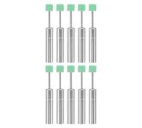 jojofuny 10 Amortiguadores Hidráulicos Micro para Tapa de Bote de Basura Cierre Suave y Silencioso Acero Inoxidable Mecanismo Amortiguador Kit de Repuesto para Cocina y Oficina Color