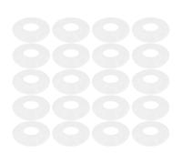 jojofuny 10 Arandelas de Sellado para Botellas Tapa Abatible Juntas Plásticas Resistentes Blancas Repuesto para Botellas de Cerveza y Jugos Sellado Hermético Antidesbordamiento Pack 10