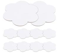 jojofuny 10 Paneles de Pintura al Óleo de Algodón Blanco para Creación Artística, Tableros Multiusos Prácticos para Pintura Acrílica y Óleo