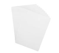 jojofuny 10 Piezas Plantilla para Bolígrafo 3d, Lámina de Plástico Pvc Translúcido, Cuaderno de Calco y Accesorios, para Dibujo Manualidades