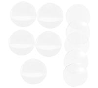 jojofuny 10 Piezas Visor Solar Linterna con Pilas Luces De Flash Lupa De Banco Techo De Tonos Claros Lupa Óptica Tarjetas Blancas Óptico Accesorio Lupa De Bolsillo Rayo Transparent Acrílico