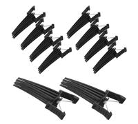 jojofuny 10 Pinzas para Volumen en Raíces del Cabello Negras sin Rastro Tamaño Medio para Flequillo Esponjoso y Coronilla Alta Herramienta de Peinado Rápida y Natural