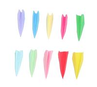 jojofuny 100 Piezas Aviones Origami para Juguete Creativo y Bodas Accesorios de Coloridos Desarrollo de Habilidades y Diversión Interactiva
