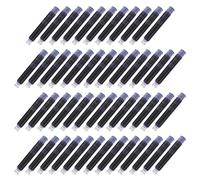 jojofuny 100 Piezas Recargas de Tinta para Estilográficas de Refill de Tinta de Oficina Compatible con Estilográficas Estándar Color Instalación y