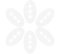 jojofuny 100 Piezas Tope de Gancho Pequeño Reutilizable para Tablero Perforado Cierre de Gancho de Clavija Multiusos de Pe Resistente Clips Antideslizantes de Almacenamiento en Hogar