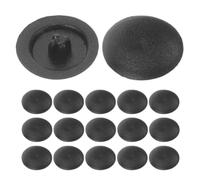 jojofuny 1000 Tapas de Tornillos de Plástico Negro para Cabezas de Tornillo M3.5/m4, Cubiertas Protectoras Decorativas Ajuste Seguro para Muebles y Hogar