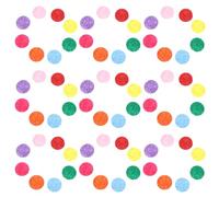 jojofuny 1000 Unidades Láminas Redondas de Fieltro Artesanal para Manualidades y Costura, Material Resistente que Mantiene Su Forma, Adecuado para Proyectos DIY y Decoración Color Aleatorio