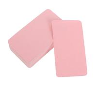 jojofuny 1000 Unidades Tarjetas de Papel Rosa Compactas y Portátiles para Escribir y Aprender Vocabulario Diseño Elegante y Minimalista para Uso en Tarjetas de Mensaje