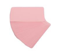 jojofuny 1000 Unidades Tarjetas de Papel Rosa Portátiles y Ligeras para Aprendizaje de Vocabulario y Anotaciones Diseño Elegante y Minimalista para Uso Escolar y Oficina