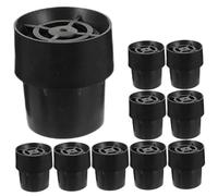 jojofuny 10piezas Funda Antideslizante para Patas De Trampolín Tapas De Goma De Silencio y Seguridad Cubiertas De Repuesto para Muebles y Trampolines Resistente y Duradera