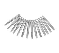 jojofuny 12 Piezas Lima de Afilado de Motosierra Portátil de Hierro y Corindón, Ligera y Duradera, Kit de Piedras de Afilar para Cadena Manual en Jardín y Bricolaje