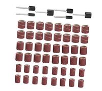 jojofuny 132piezas Juego De Lijadoras De Bandas De Lijado y Mandriles Para Taladros De Uñas y Herramientas Rotativas Uso