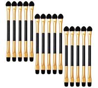 jojofuny 15 Brochas de de de Doble Punta para Mujer Set de Maquillaje Aplicadores y Portátiles Cepillos Suaves y Flexibles para Uso Profesional y Diario