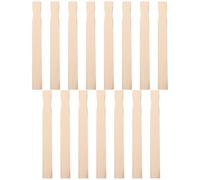 jojofuny 15 Piezas Palitos de Madera para Mezclar Pintura Diseño Ergonómico Resistente para Manualidades Etiquetas de Jardín y Mezcla de Pigmentos Herramientas de Madera Pulida