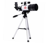jojofuny 1juego Telescopio Astronómico Portátil con Tripod y Soporte para Móvil para Observación Exteriores y Astronomía para Principiantes