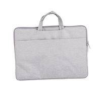 jojofuny 1pieza Bolso Portátil para Laptop De Maletín Multifuncional para Hombres y Mujeres Diseño y Práctico Gris